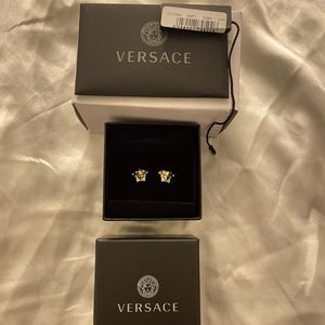 Versace Medusa Head Studs BRAND NEW